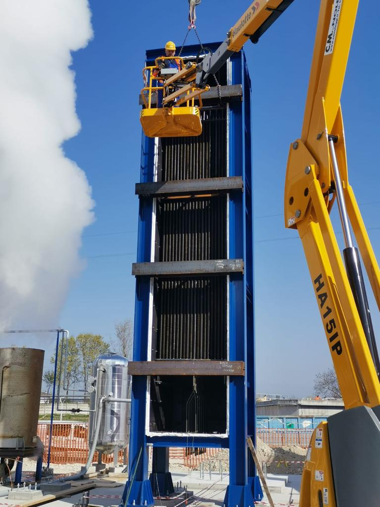 ERECTION OF HRSG MODULE